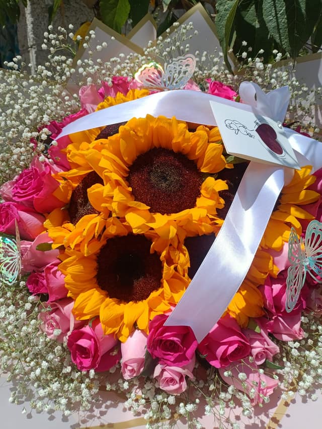 Diseño floral de Pétalos Mary