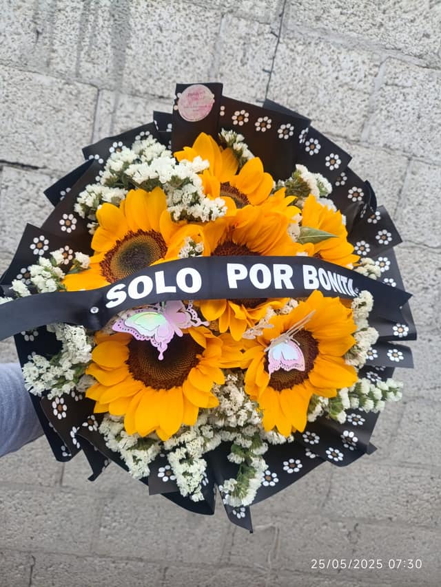 Diseño floral de Pétalos Mary