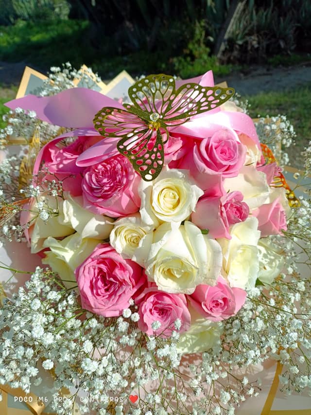 Diseño floral de Pétalos Mary
