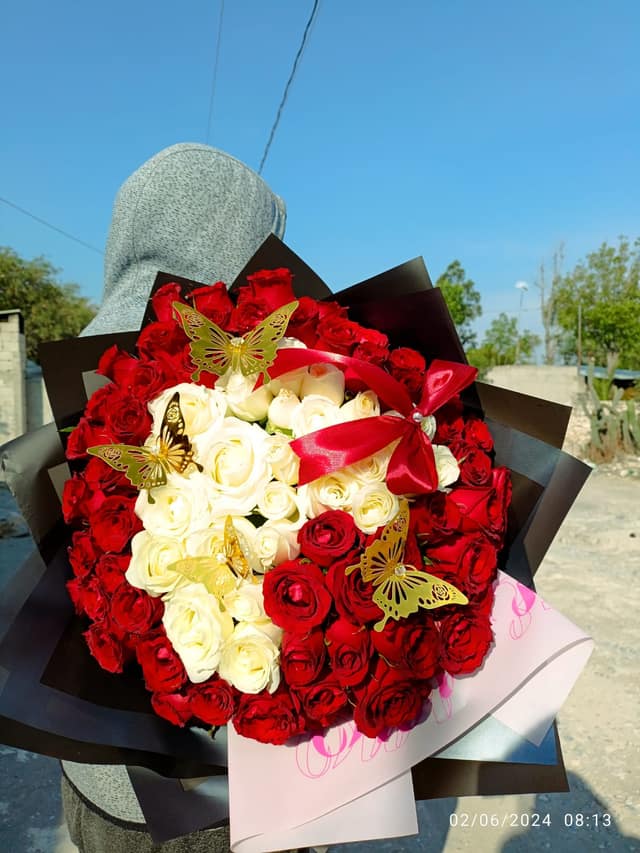 Diseño floral de Pétalos Mary